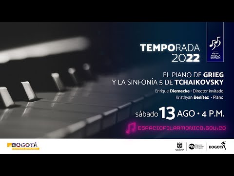 Temporada OFB 2022 | Kristhyan Benitez, Enrique Diemecke y la Orquesta Filarmónica de Bogotá
