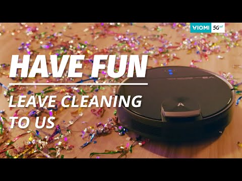 Viomi Robot Vacuum-mop V3 Max - Have Fun, Make Messes, Leave Cleaning to Us