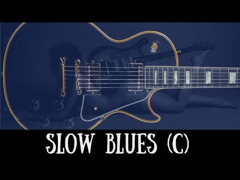 Slow Blues Jam | Sexy Guitar Backing Track (C)
