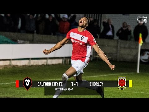Michael Nottingham's equaliser against Chorley