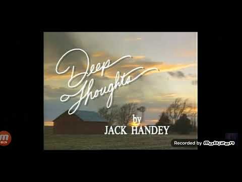 MORGAN FREEMAN READS SNL'S DEEP THOUGHTS BY JACK HANDEY!