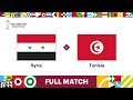 Syria v Tunisia | FIFA Arab Cup Qatar 2021 | Full Match