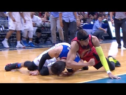 Semerad-Santos scuffle | PBA Commissioner’s Cup 2018