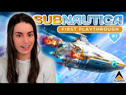 This game is BRUTAL! | SUBNAUTICA FIRST PLAYTHROUGH | Family Friendly Gameplay | Episode 1