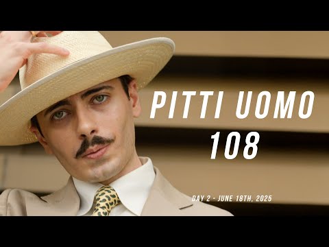Best Classic Men’s Street Style 2025 at Pitti Uomo 108, Day 2 🔥[4K]