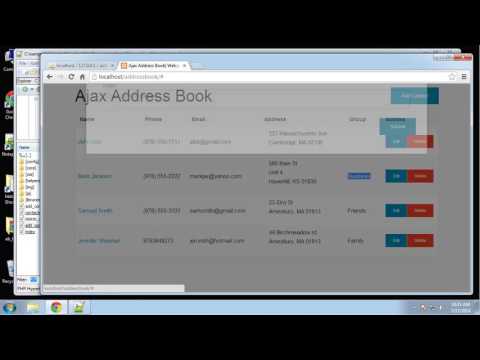 Learn How to Create an Address Book Using PHP and MySQL - Part 6