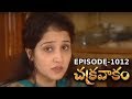 Episode 1012 Chakravakam Telugu Daily Serial Manjula Naidu Loud Speaker