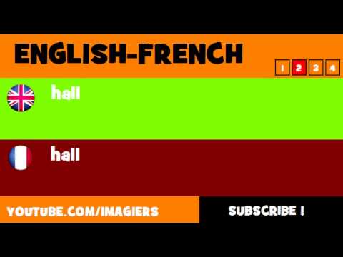 French lesson with me = 230 mots anglais en français