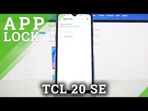 TCL 20 SE and Apps With Password - App Lock Option
