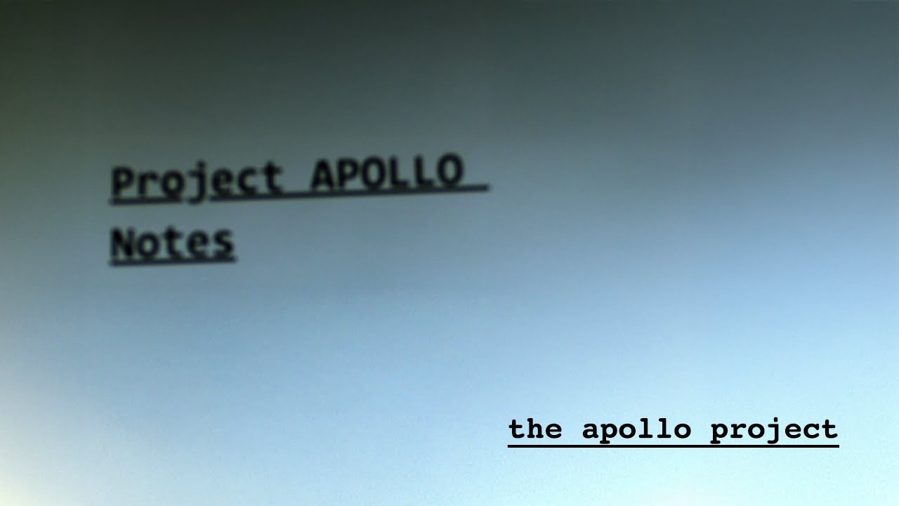 Miniature de la vidéo the apollo project - a short film by Will Simmons du film the apollo project