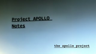 the apollo project - a short film by Will Simmons