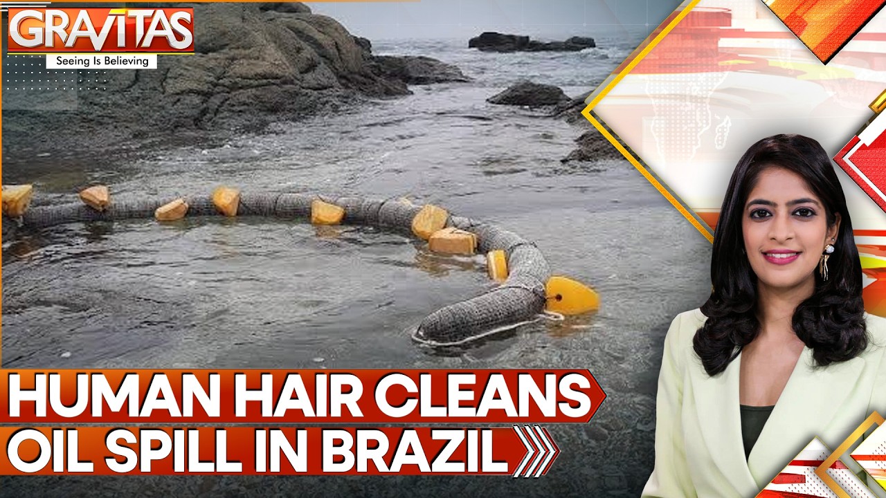 Human Hair Being Used to Clean Rio's Guanabara Bay in Brazil | Gravitas