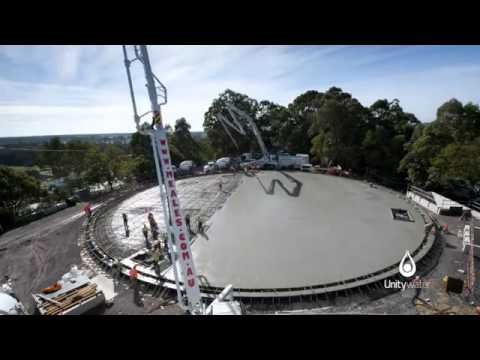 Meales Concrete Pumping Time Lapse, Pumping concrete Australia