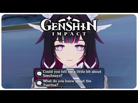 Columbina talks about The TSARITSA & SNEZHNAYA - Genshin Impact 6.3 / Luna 4