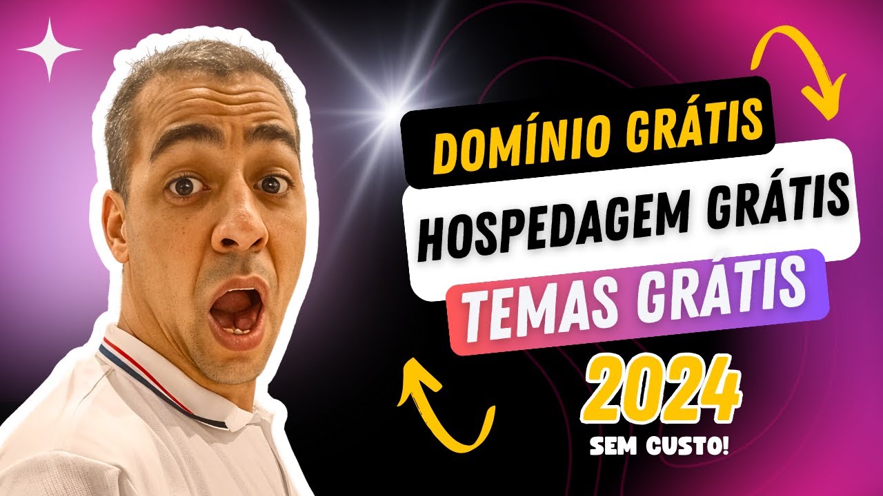 ✨ Como Criar um Site em WordPress GRÁTIS em 2024! Domínio e Hospedagem SEM CUSTO! 🆓✅