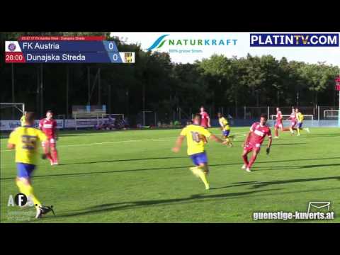 05.07.17 FK Austria Wien - Dunajska Streda - Highlight  (1. HZ / 26:06) am 05.07.2017 19:00