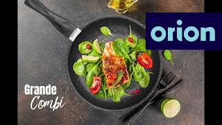 ORION sada nádobí GRANDE COMBI 3 díly + odnímatelná rukojeť