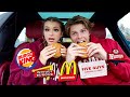 TRYING AND RANKING EVERY FAST FOOD BURGER