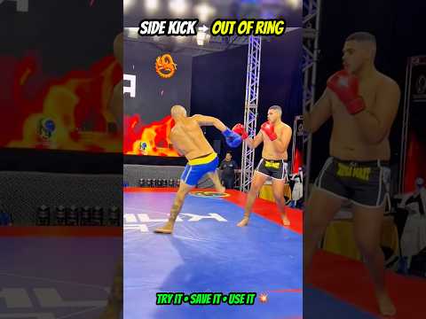 Learn Brutal Side Kick 💥 | Fight Stopping Power | #boxing #mma #muaythai #shorts