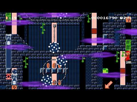 Shifting Walls by Nexo333 🍄 Super Mario Maker 2 ✹Switch✹ #axe