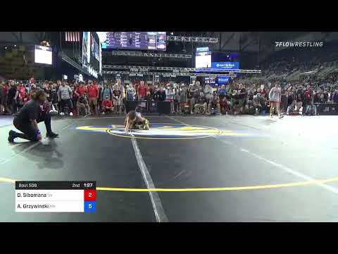 106 Lbs Round Of 64 - Dunia Sibomana, New York Vs Austin Grzywinski, Minnesota 5dec