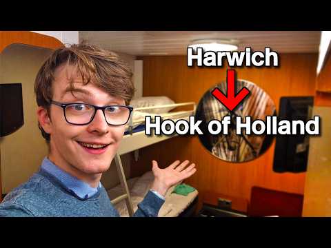 I Took the Overnight Ferry From Harwich to Holland!