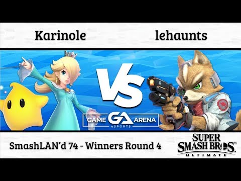 SmashLAN'd 74 - Karinole vs lehaunts - Winners Round 4