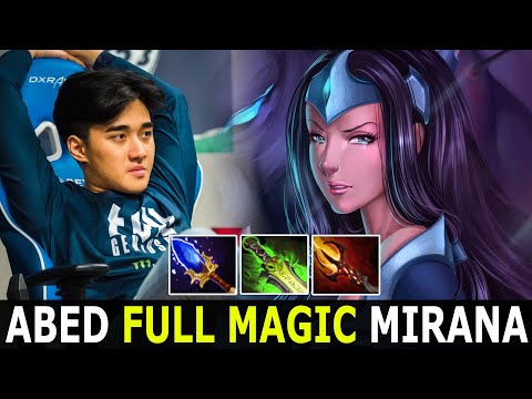 ABED MID MIRANA - FULL MAGIC BUILD | DOTA 2 Gameplay