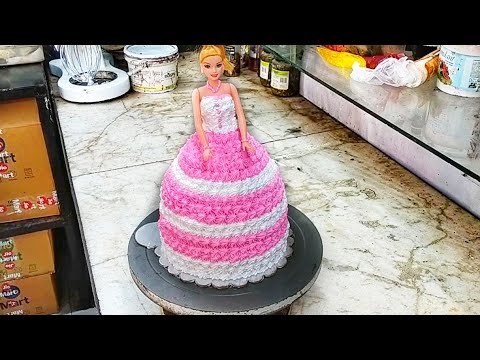 Barbie Doll Cake | Barbie Doll Cake Decoration | Doll cake | pranshul cakes