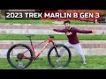 My BRAND NEW 2023 Trek Marlin 8 Gen 3!!! (Review + Ride)