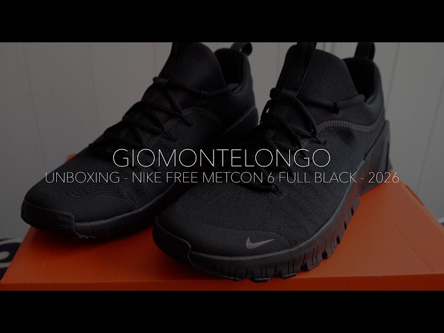 Vídeo relacionado con Nike FJ7126-001 Free Metcon 6 Hombre Black/White EU 41