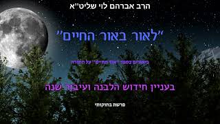 פרשת בחוקותי - הרב אברהם לוי שליט’’א בעניין חידוש החודש (לאור באור החיים) (הרב שלמה לוינשטיין) - התמונה מוצגת ישירות מתוך אתר האינטרנט יוטיוב. זכויות היוצרים בתמונה שייכות ליוצרה. קישור קרדיט למקור התוכן נמצא בתוך דף הסרטון פרשת בחוקותי - הרב אברהם לוי שליט’’א בעניין חידוש החודש (לאור באור החיים) (הרב שלמה לוינשטיין) - התמונה מוצגת ישירות מתוך אתר האינטרנט יוטיוב. זכויות היוצרים בתמונה שייכות ליוצרה. קישור קרדיט למקור התוכן נמצא בתוך דף הסרטון