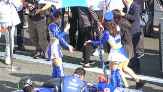 2024 SUPER FORMULA Rd.6/7 FUJI  #3#4 リアライズガールズ 日曜日グリッドウォーク レースクイーン 4K