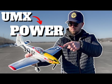 This SMALL RC Plane packs a HUGE punch - E-Flite UMX P-51D Mustang