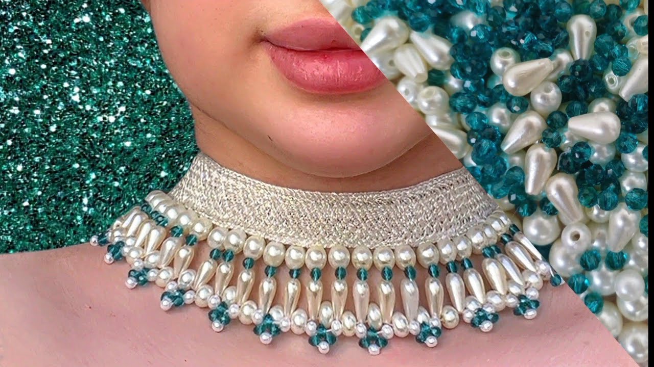 Join me for today's new jewelry embroidery design. (Welcome to your channel!)"#DIY💖