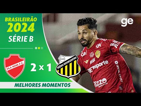 Gols e lances de Vila Nova-GO x Novorizontino