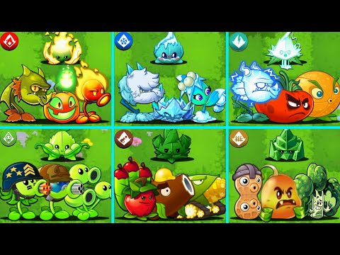 PvZ2 - 6 Best Plant Teams Power-Up - Which Plants Team is Best?