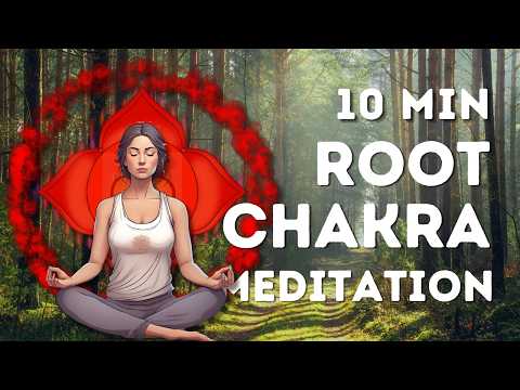 10 Minute Root Chakra Grounding Meditation | Cleanse, Balance & Activate to Highest Expression