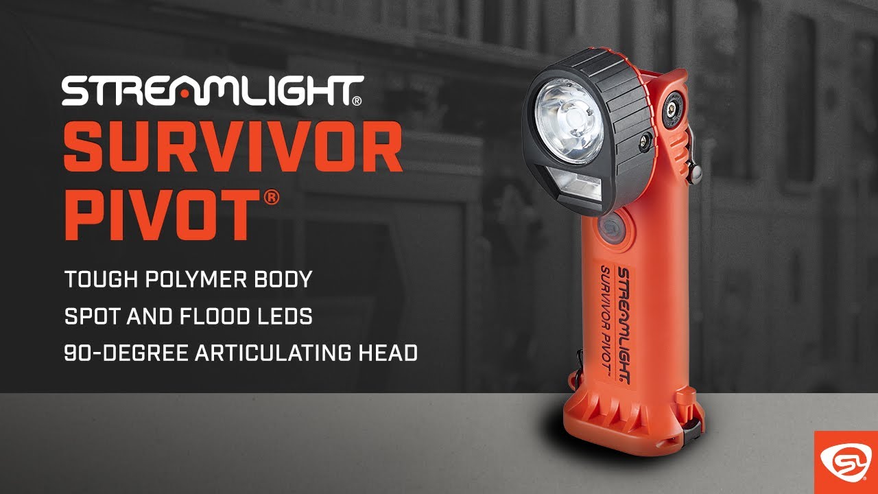 Streamlight Survivor Pivot® Dual Beam Flashlight