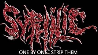 Syphilic - Symphony of Slit Throats (Lyrics on Screen)