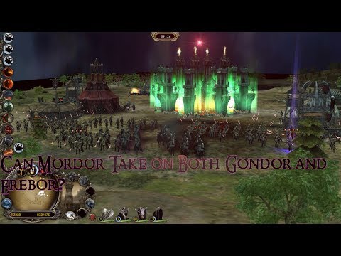 ROTWK The Age of The Ring Mod 3.1-3 player online ffa as Mordor vs Erebor and Gondor