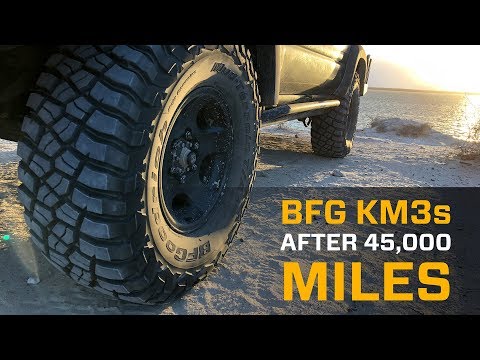 BFG KM3s Tires After 45,000 Miles