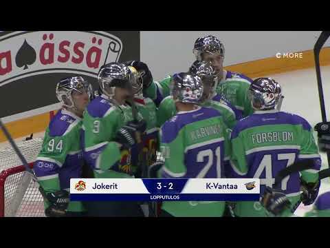 Maalikooste: Jokerit - Kiekko-Vantaa 3-2 (Mestis: 6.10.2023)
