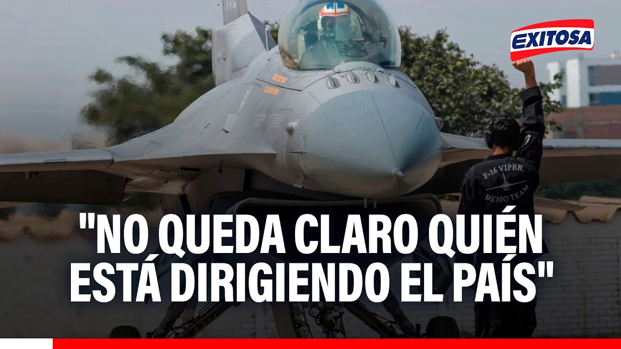🔴🔵 Aviones F-16: Polémica genera dudas sobre el mandato en el Perú