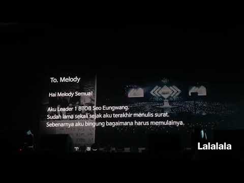 Btob “this is us concert”[180921](eunkwang message+solo)