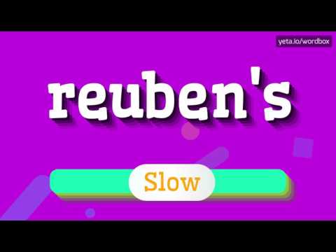 HOW TO PRONOUNCE REUBEN'S! [BEST QUALITY VOICES]