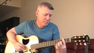 The River Runs Low Tonight - Bruce Hornsby - Fingerstyle Guitar Cover