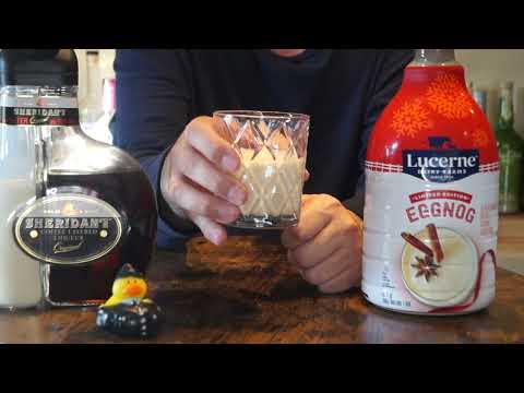 Eugene Weyer - Sheridans Layered Coffee Liqueur & Lucerne Eggnog