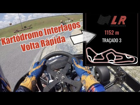 Kartódromo Interlagos - Volta Rápida Traçado 3 - SFK Challenger Mar/22