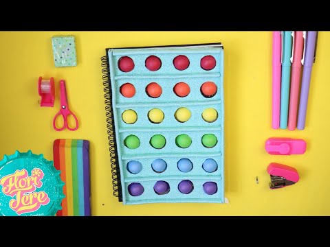 Cuaderno POP IT Casero!// DIY Fidget Toys Útiles Escolares// Floritere //